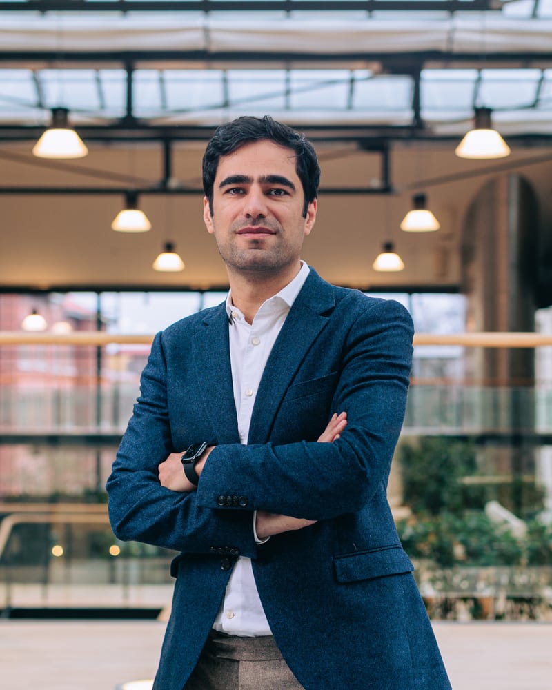 Portrait of Ebrahim Balouji